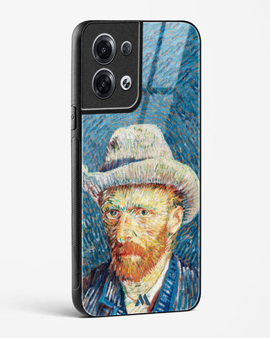 Self Portrait with Grey Felt Hat [Van Gogh] Glass Case Phone Cover-(Oppo)