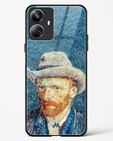 Self Portrait with Grey Felt Hat [Van Gogh] Glass Case Phone Cover (Realme)