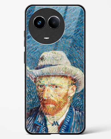 Self Portrait with Grey Felt Hat [Van Gogh] Glass Case Phone Cover (Realme)