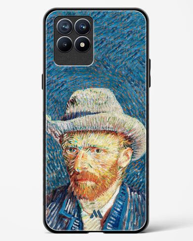 Self Portrait with Grey Felt Hat [Van Gogh] Glass Case Phone Cover (Realme)