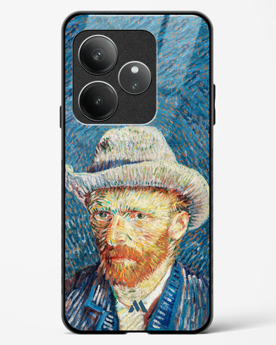 Self Portrait with Grey Felt Hat [Van Gogh] Glass Case Phone Cover (Realme)