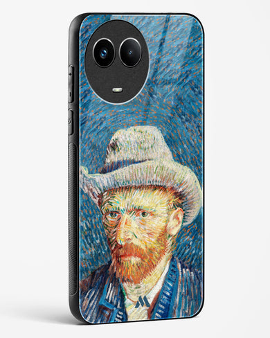 Self Portrait with Grey Felt Hat [Van Gogh] Glass Case Phone Cover (Realme)