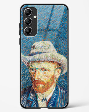 Self Portrait with Grey Felt Hat [Van Gogh] Glass Case Phone Cover (Samsung)