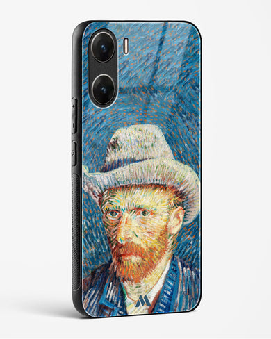 Self Portrait with Grey Felt Hat [Van Gogh] Glass Case Phone Cover (Vivo)