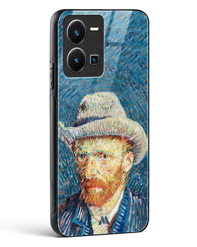 Self Portrait with Grey Felt Hat [Van Gogh] Glass Case Phone Cover-(Vivo)