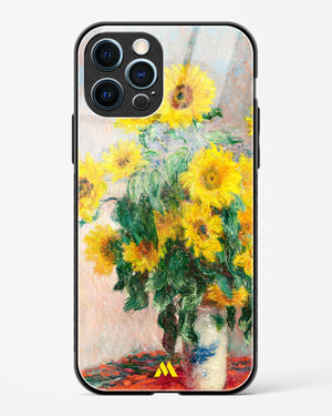 Bouquet of Sunflowers [Claude Monet] Glass Case Phone Cover-(Apple)