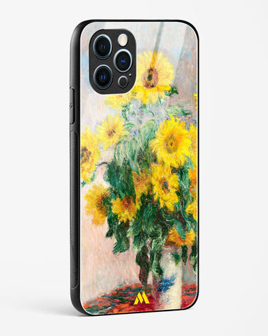 Bouquet of Sunflowers [Claude Monet] Glass Case Phone Cover-(Apple)