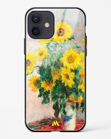 Bouquet of Sunflowers [Claude Monet] Glass Case Phone Cover (Apple)