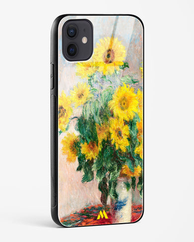 Bouquet of Sunflowers [Claude Monet] Glass Case Phone Cover (Apple)