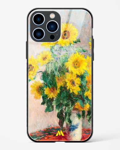 Bouquet of Sunflowers [Claude Monet] Glass Case Phone Cover-(Apple)