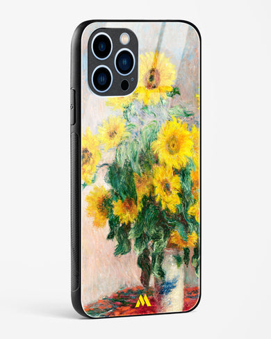 Bouquet of Sunflowers [Claude Monet] Glass Case Phone Cover-(Apple)