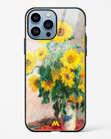 Bouquet of Sunflowers [Claude Monet] Glass Case Phone Cover (Apple)