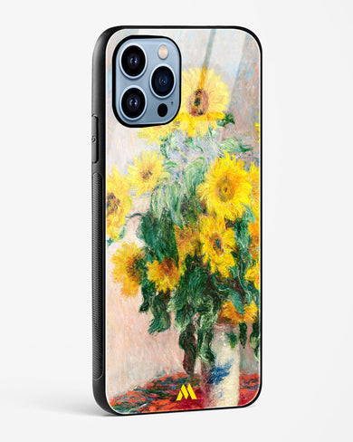 Bouquet of Sunflowers [Claude Monet] Glass Case Phone Cover (Apple)