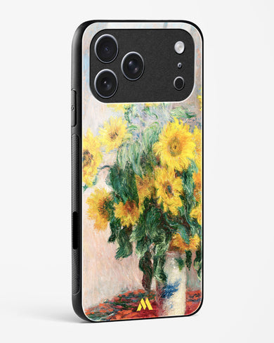Bouquet of Sunflowers [Claude Monet] Glass Case Phone Cover (Apple)