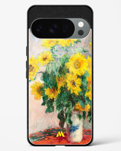 Bouquet of Sunflowers [Claude Monet] Glass Case Phone Cover (Google)