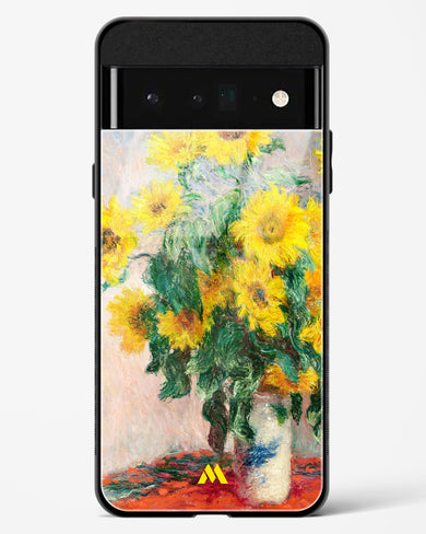 Bouquet of Sunflowers [Claude Monet] Glass Case Phone Cover (Google)