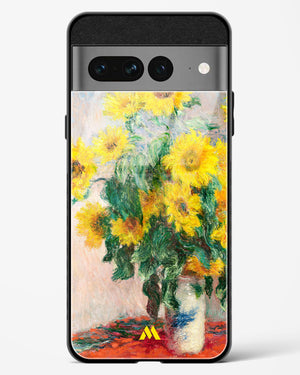 Bouquet of Sunflowers [Claude Monet] Glass Case Phone Cover (Google)