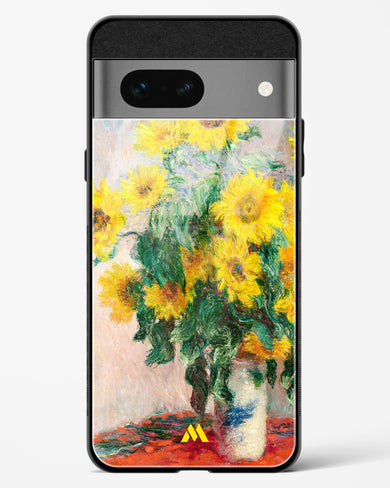 Bouquet of Sunflowers [Claude Monet] Glass Case Phone Cover (Google)