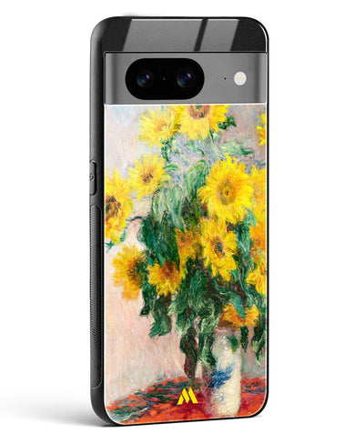 Bouquet of Sunflowers [Claude Monet] Glass Case Phone Cover (Google)