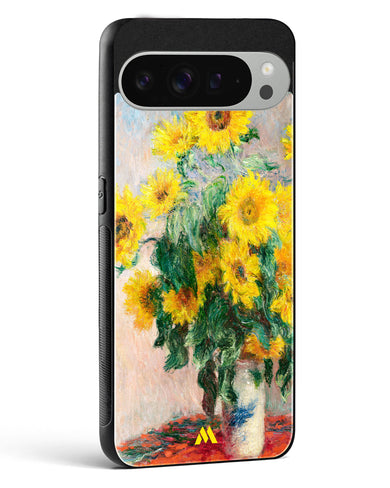 Bouquet of Sunflowers [Claude Monet] Glass Case Phone Cover (Google)