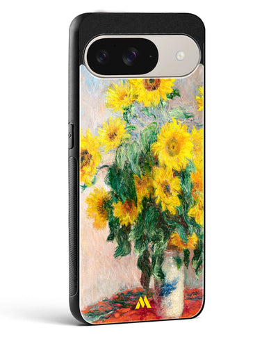 Bouquet of Sunflowers [Claude Monet] Glass Case Phone Cover (Google)