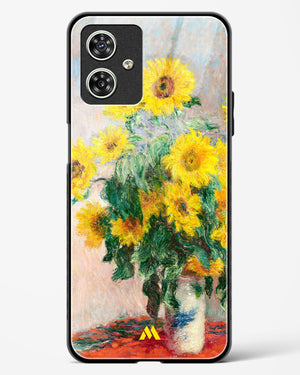 Bouquet of Sunflowers [Claude Monet] Glass Case Phone Cover (Motorola)
