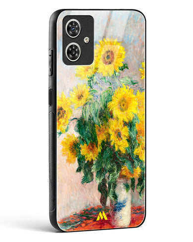 Bouquet of Sunflowers [Claude Monet] Glass Case Phone Cover (Motorola)