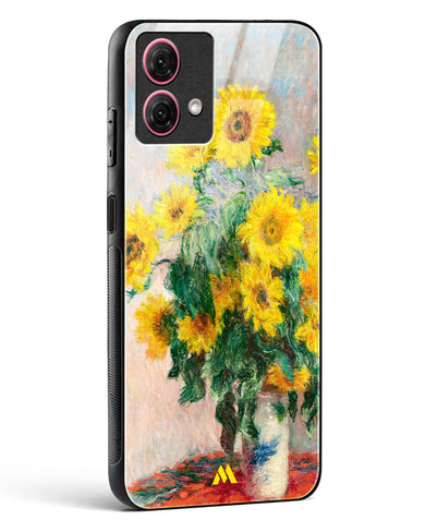 Bouquet of Sunflowers [Claude Monet] Glass Case Phone Cover (Motorola)