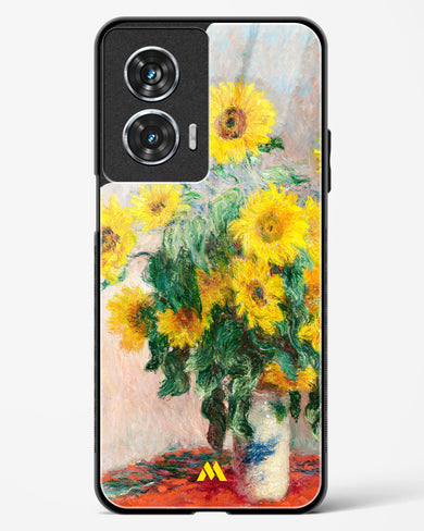 Bouquet of Sunflowers [Claude Monet] Glass Case Phone Cover (Motorola)