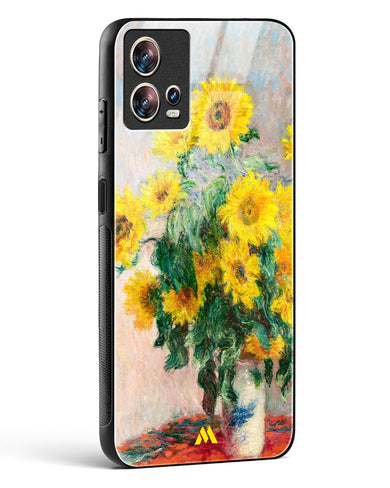 Bouquet of Sunflowers [Claude Monet] Glass Case Phone Cover (Motorola)