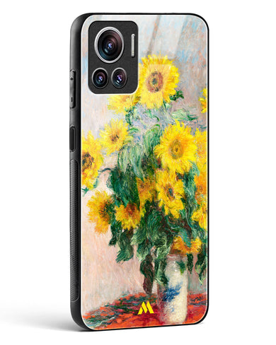 Bouquet of Sunflowers [Claude Monet] Glass Case Phone Cover-(Motorola)