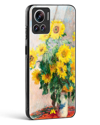 Bouquet of Sunflowers [Claude Monet] Glass Case Phone Cover (Motorola)
