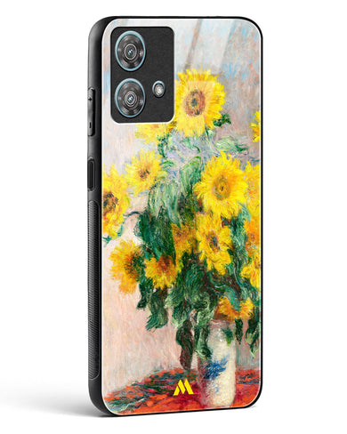 Bouquet of Sunflowers [Claude Monet] Glass Case Phone Cover (Motorola)