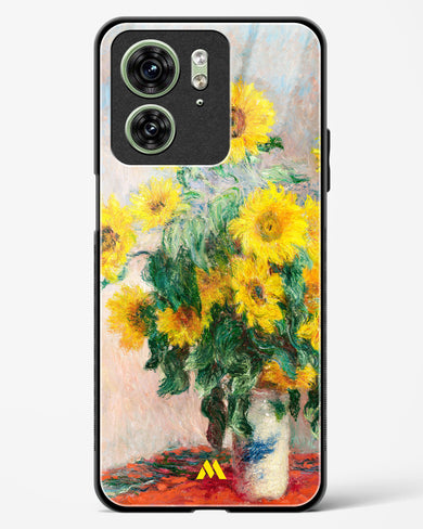 Bouquet of Sunflowers [Claude Monet] Glass Case Phone Cover (Motorola)