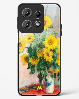 Bouquet of Sunflowers [Claude Monet] Glass Case Phone Cover (Motorola)