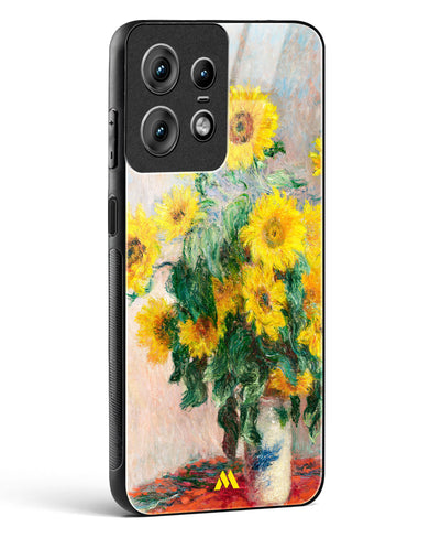 Bouquet of Sunflowers [Claude Monet] Glass Case Phone Cover (Motorola)