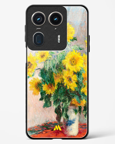 Bouquet of Sunflowers [Claude Monet] Glass Case Phone Cover (Motorola)