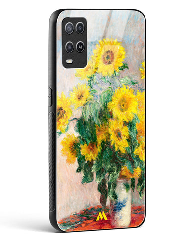 Bouquet of Sunflowers [Claude Monet] Glass Case Phone Cover (Oppo)