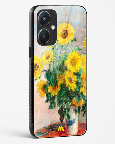 Bouquet of Sunflowers [Claude Monet] Glass Case Phone Cover (Oppo)