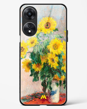 Bouquet of Sunflowers [Claude Monet] Glass Case Phone Cover (Oppo)