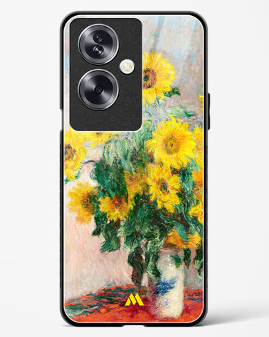 Bouquet of Sunflowers [Claude Monet] Glass Case Phone Cover (Oppo)