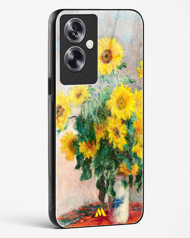 Bouquet of Sunflowers [Claude Monet] Glass Case Phone Cover (Oppo)