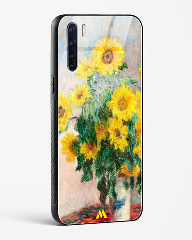 Bouquet of Sunflowers [Claude Monet] Glass Case Phone Cover (Oppo)