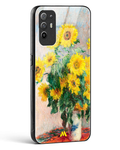 Bouquet of Sunflowers [Claude Monet] Glass Case Phone Cover (Oppo)