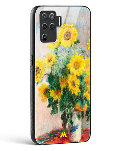 Bouquet of Sunflowers [Claude Monet] Glass Case Phone Cover (Oppo)