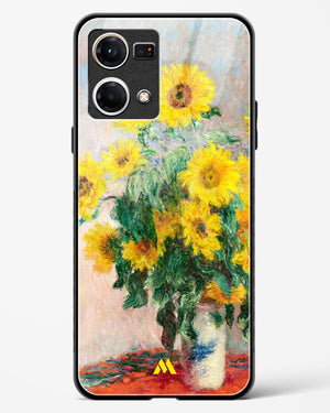 Bouquet of Sunflowers [Claude Monet] Glass Case Phone Cover (Oppo)