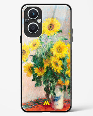 Bouquet of Sunflowers [Claude Monet] Glass Case Phone Cover (Oppo)