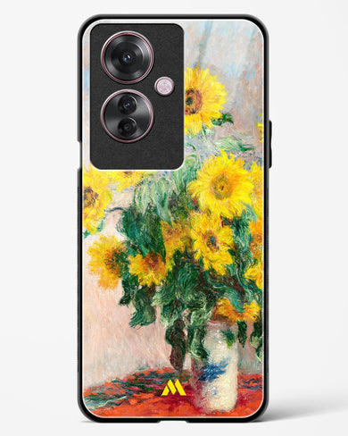 Bouquet of Sunflowers [Claude Monet] Glass Case Phone Cover (Oppo)