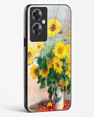 Bouquet of Sunflowers [Claude Monet] Glass Case Phone Cover (Oppo)