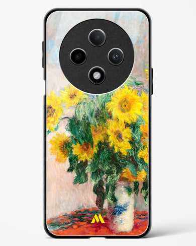 Bouquet of Sunflowers [Claude Monet] Glass Case Phone Cover (Oppo)